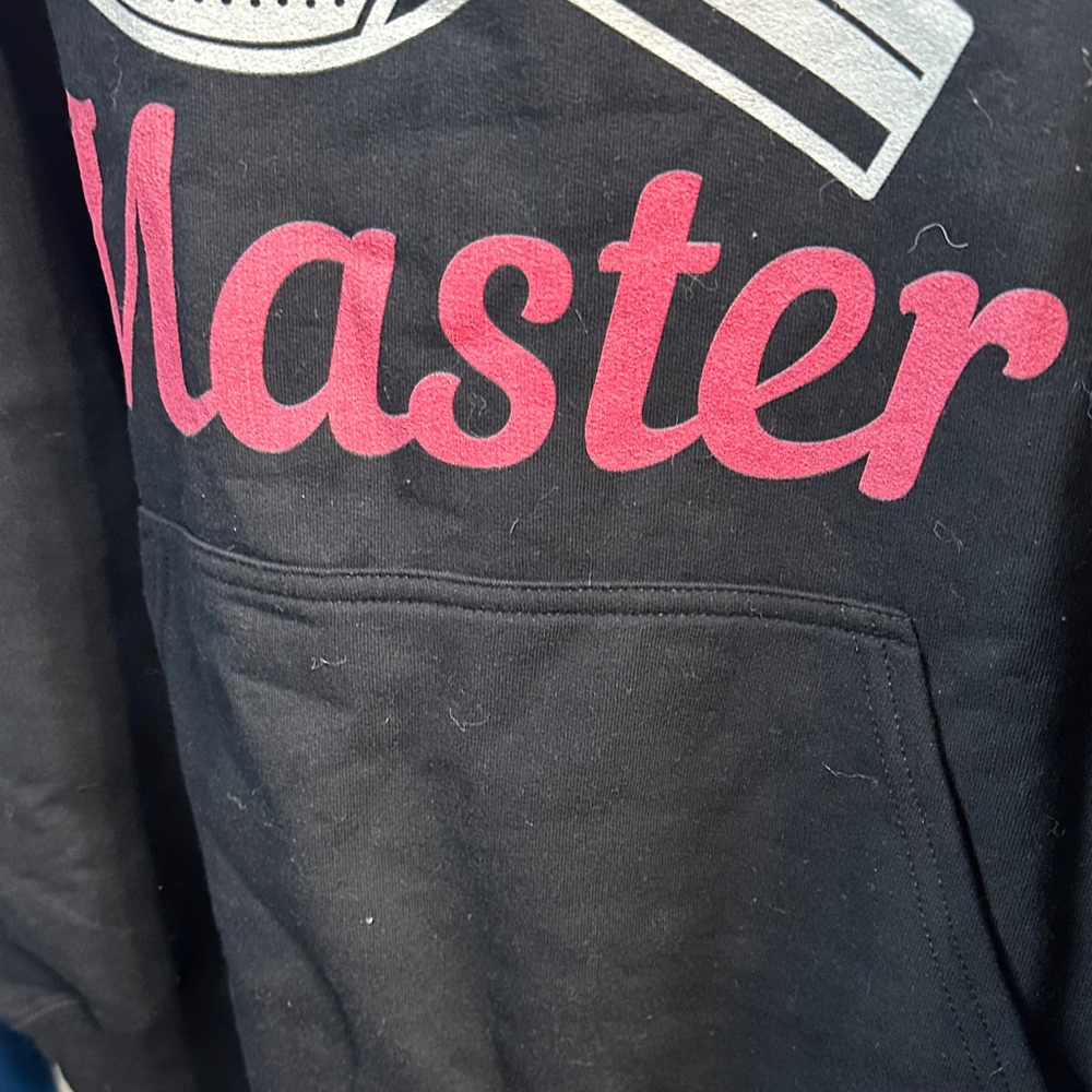 Gildan Black Ping Pong Graphic Hoodie - Picture 7 of 9